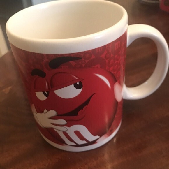 M&M Red & Yellow Coffee Cup Officially Licensed 2014‎ Megatoys - Picture 7 of 7